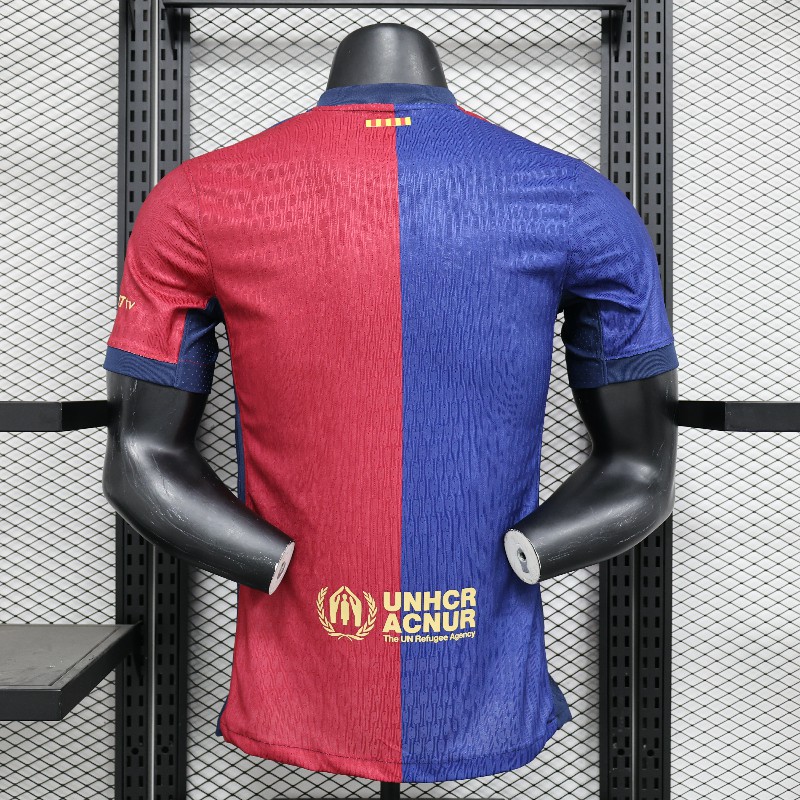 2024/25 Barcelona Home Soccer Jersey - Player Version - Image 2
