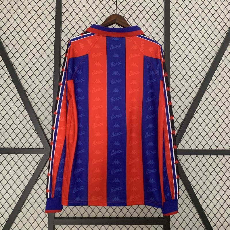 Retro long sleeve Barcelona 96/97 home - Image 6