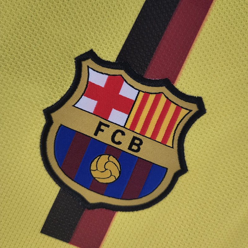 Retro long sleeve Barcelona 08/09 away - Image 3