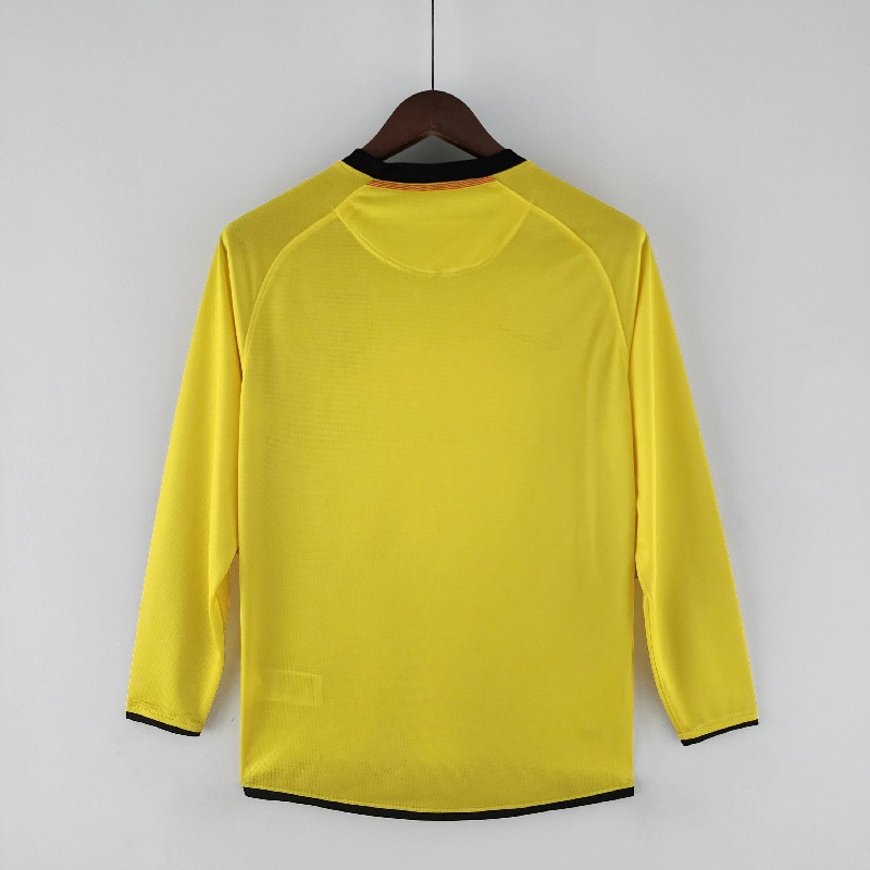 Retro long sleeve Barcelona 08/09 away - Image 8