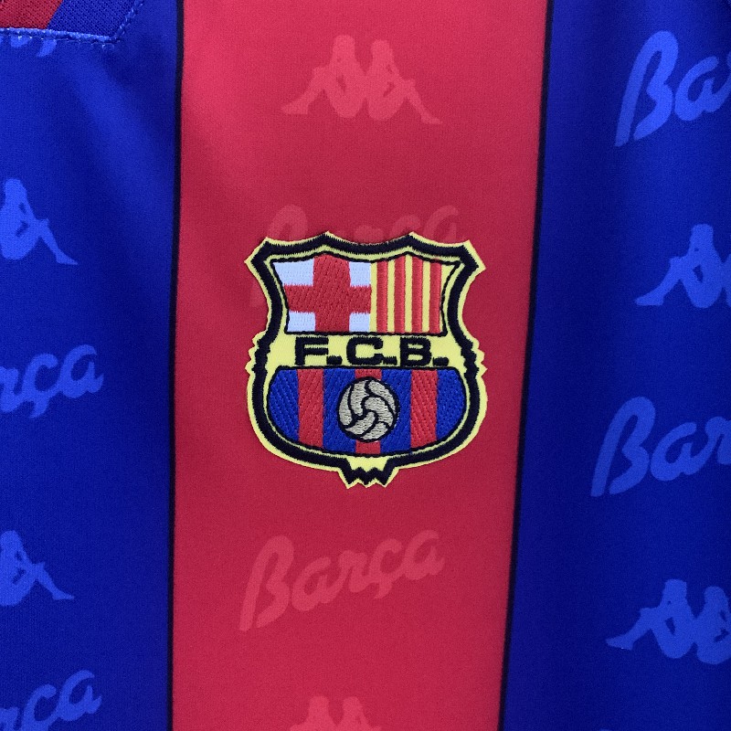 Retro long sleeve Barcelona 96/97 home - Image 4